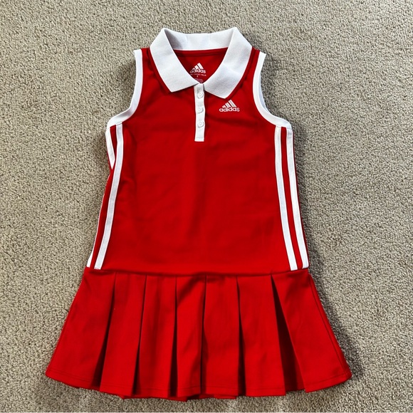 adidas Other - 5/5T girls adidas sleeveless polo dress like new